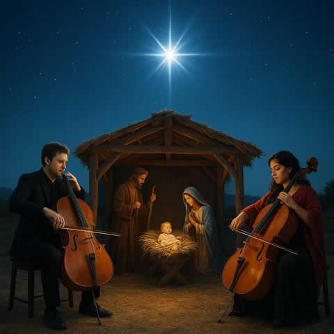 What Child Is This?<br>(2 Cellos)